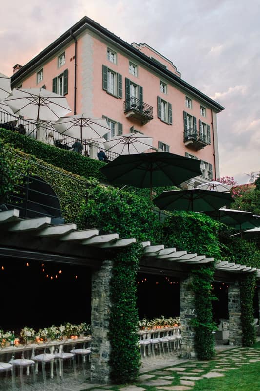 Relais Villa Vittoria from the garden